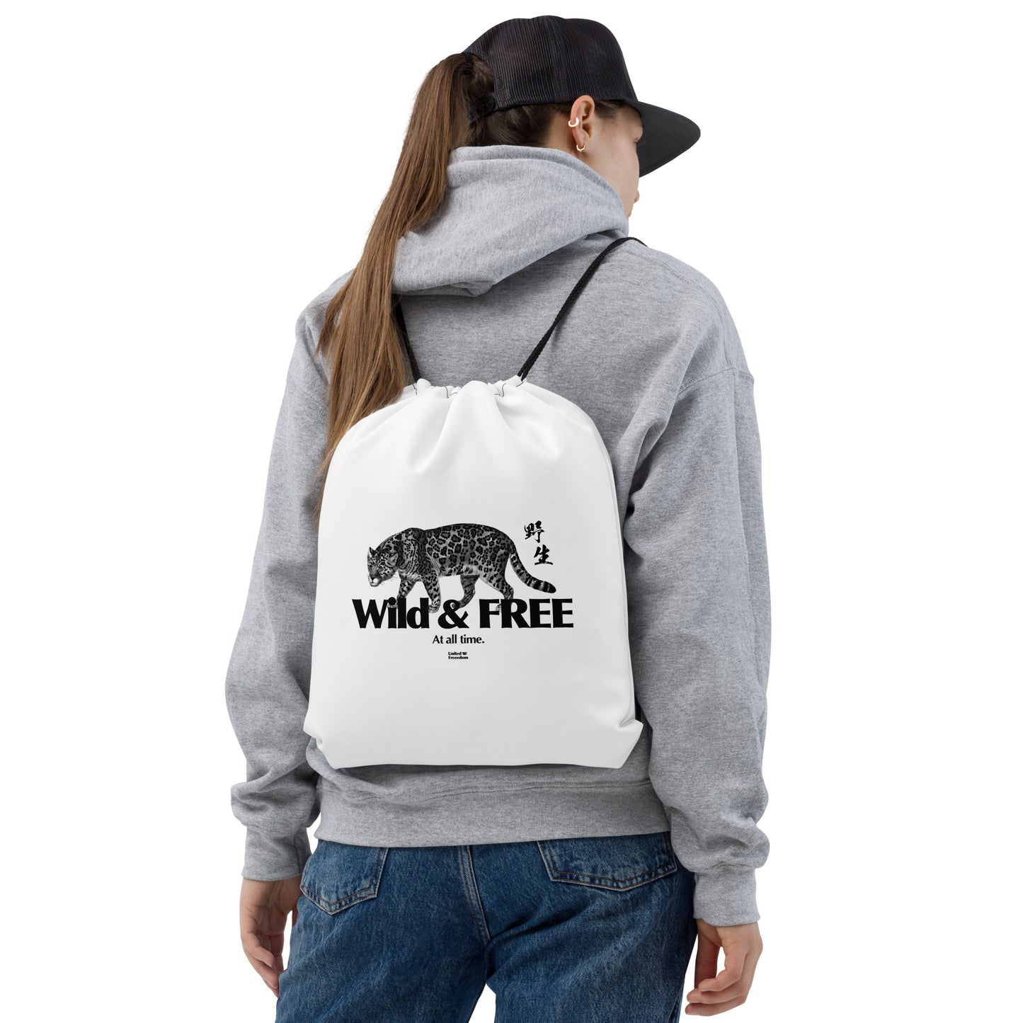 Wild & Free<br>Panther Back Pouch 野生