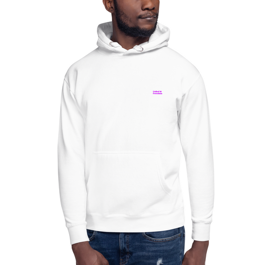 Purple Caution Disobey<br>Hoodie