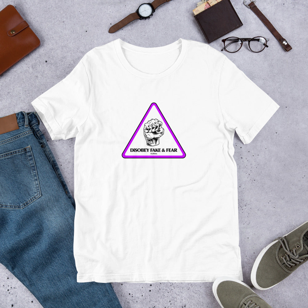 Purple Caution <br> T-Shirt