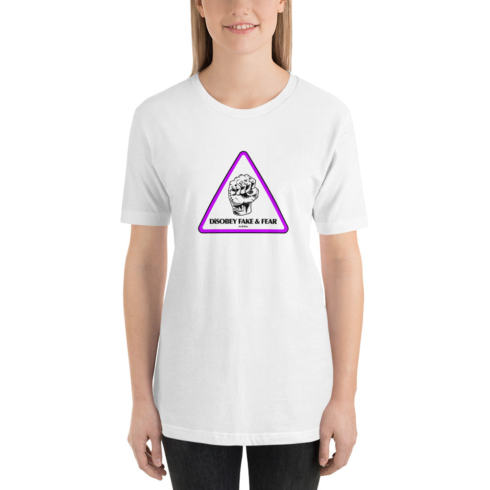 Purple Caution <br> T-Shirt